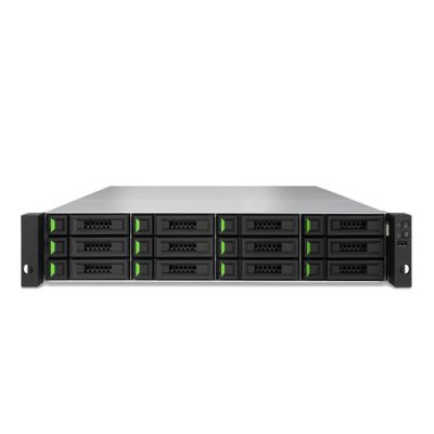 Qsan Technology XCubeNAS XN7012R/48TB, NAS, Rack (2U), Intel® Core™ i3, i3-3220, 48 TB, Zwart, Metallic