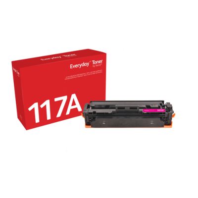 Everyday Magenta Toner vervangt de HP 117A (W2073A), Standaard rendement, 700 pagina's, Magenta, 1 s