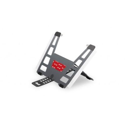 BakkerElkhuizen UltraStand Universal, Notebookstandaard, Zwart, Donkergrijs, Aluminium, Rubber, Staa