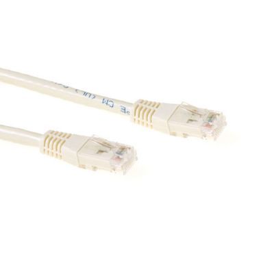 ACT Ivoor 2 meter U/UTP CAT6 patchkabel met RJ45 connectoren