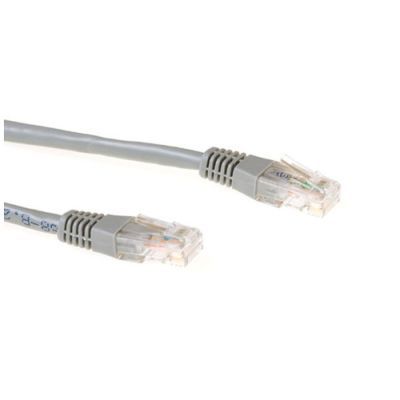 Ewent Grijze 10 meter U/UTP CAT6 patchkabel met RJ45 connectoren