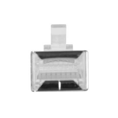 ACT RJ45 (8P/8C) afgeschermde modulaire connector voor ronde kabel met soepele aders
