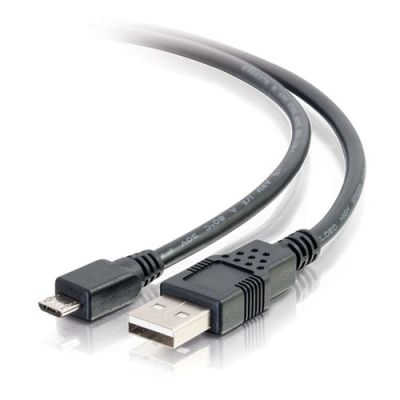 C2G 3 m USB 2.0 A naar Micro B-kabel M/M - Zwart (3m)
