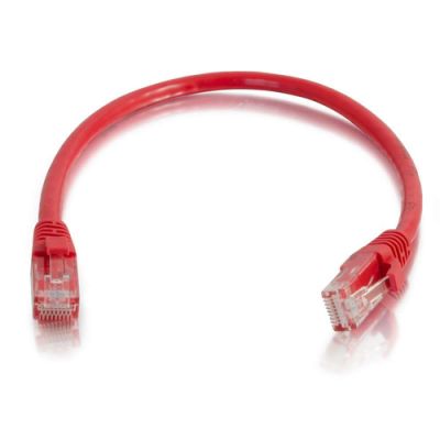 C2G 3m Cat6 Booted Unshielded (UTP) netwerkpatchkabel - rood, 3 m, Cat6, U/UTP (UTP), RJ-45, RJ-45