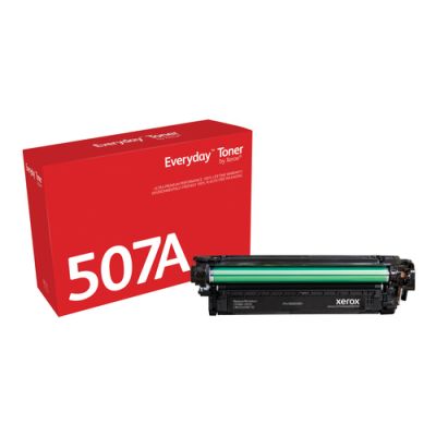Everyday Zwart Toner vervangt de HP 507A (CE400A), 5500 pagina's, Zwart, 1 stuk(s)