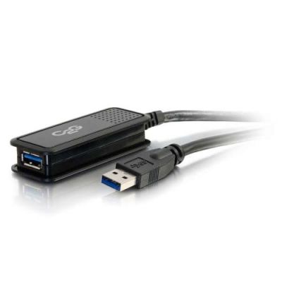 C2G 5 m USB 3.0 A mannelijk naar USB-A vrouwelijk actieve verlengkabel, 5 m, USB A, USB A, USB 3.2 G