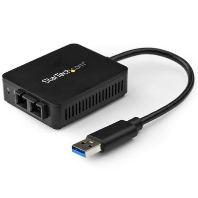 StarTech.com USB 3.0 naar glasvezel converter - 1000Base-SX SC - netwerk adapter, Bedraad, USB, Fibe