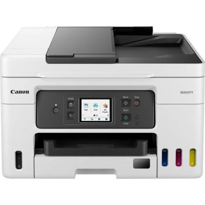 Canon MAXIFY GX4050, Inkjet, Afdrukken in kleur, 600 x 1200 DPI, A4, Direct printen, Zwart, Wit