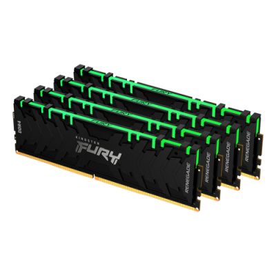 Kingston Technology FURY Renegade RGB, 32 GB, 4 x 8 GB, DDR4, 3200 MHz, 288-pin DIMM