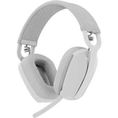 Logitech Zone Vibe Headset Draadloos Hoofdband Oproepen/muziek Bluetooth Wit