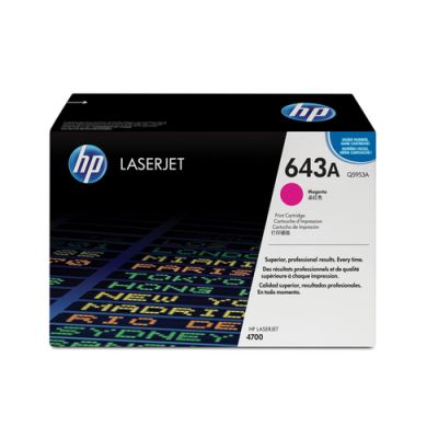 HP 643A originele magenta LaserJet tonercartridge, 10000 pagina's, Magenta, 1 stuk(s)