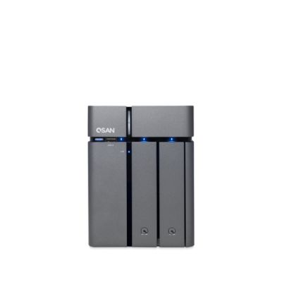 Qsan Technology XCubeNAS XN3002T, NAS, Tower, Intel® Celeron®, G3930, Grijs