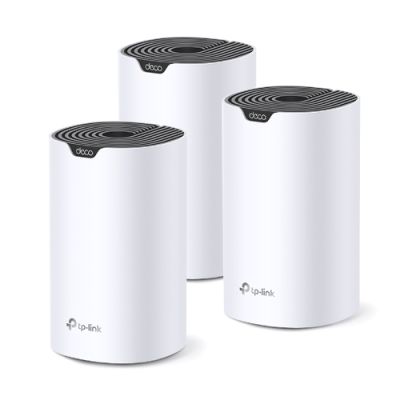 TP-Link Deco S7 (3-pack), Wit, Zwart, Intern, Mesh-systeem, Omni-directioneel, 0 - 40 °C, -40 - 60 °