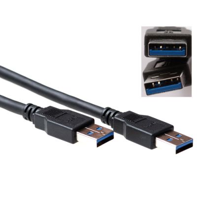 ACT USB 3.0 A male - USB A male 0,50 m