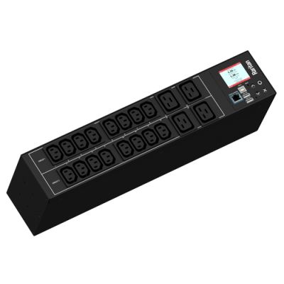 Raritan PX3-1469R, Managed, Gemeten, Gecontroleerd, 2U, Horizontaal, Zwart, LCD, 20 AC-uitgang(en)