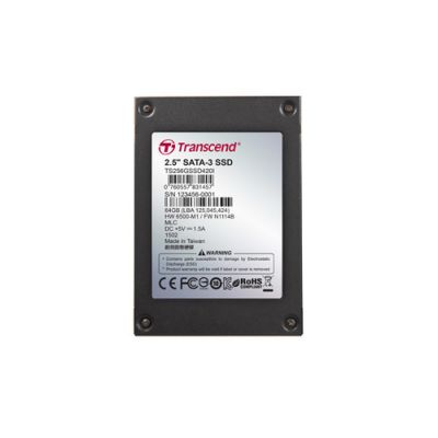 Transcend TS64GSSD420I, 64 GB, 2.5", 450 MB/s, 6 Gbit/s