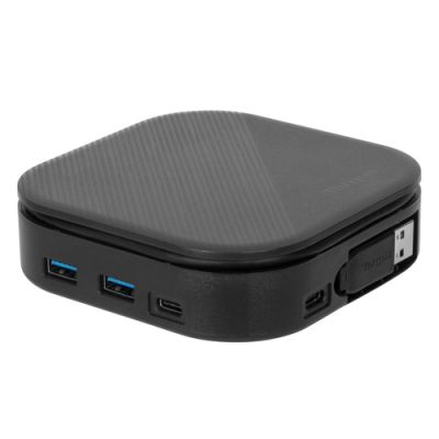 Targus DOCK116GLZ, Bedraad, USB 3.2 Gen 2 (3.1 Gen 2) Type-C, 80 W, Zwart, 10 Gbit/s, HD