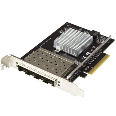 StarTech.com 4 Ports PCI Express 10G SFP+ Netwerkkaart, Intel XL710 Open SFP+ Converged Adapter, PCI