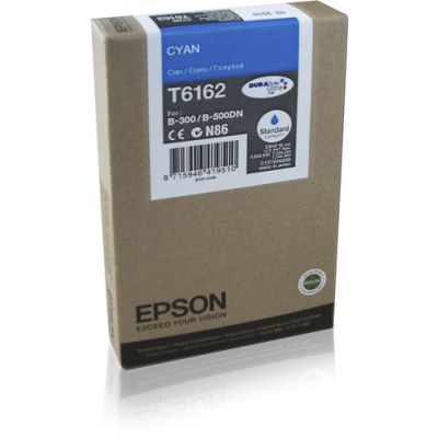 Epson Inkt tank Cyan T6162 DURABrite Ultra Ink, 53 ml, 1 stuk(s)