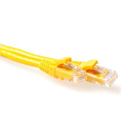 ACT IS8805 netwerkkabel Geel 5 m Cat6 U/UTP (UTP)