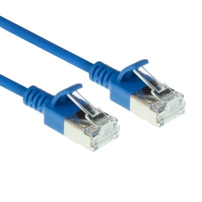 ACT DC7601 netwerkkabel Blauw 1 m Cat6a U/FTP (STP)