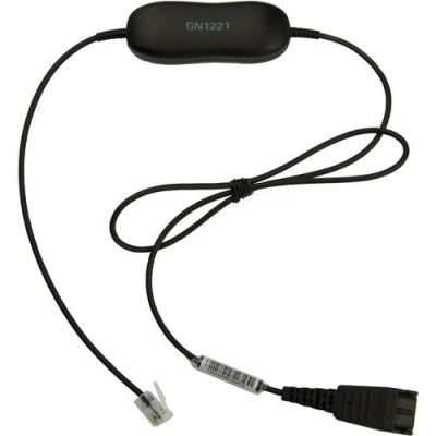 Jabra GN1221, Kabel, Zwart