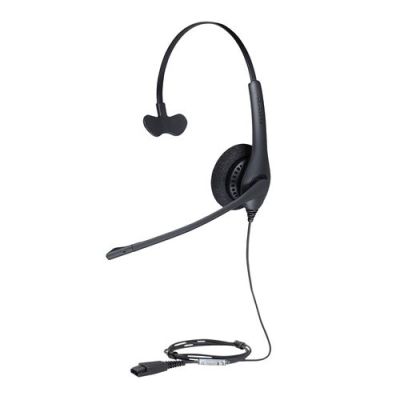 Jabra Biz 1500 Mono, Bedraad, Kantoor/callcenter, 20 - 4500 Hz, 48 g, Headset, Zwart