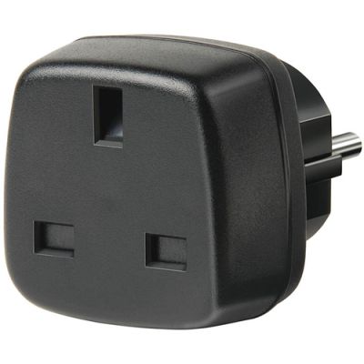 Brennenstuhl Travel Adapter GB/earthed, Zwart