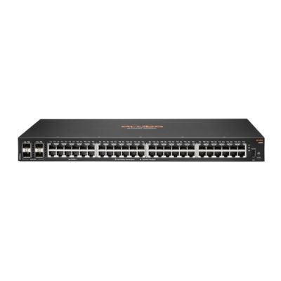 Hewlett Packard Enterprise Aruba 6000 48G 4SFP, Managed, L3, Gigabit Ethernet (10/100/1000), Rack-mo
