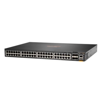 Hewlett Packard Enterprise Aruba 6200F 48G 4SFP+ Managed L3 Gigabit Ethernet (10/100/1000) 1U Zwart