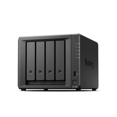 Synology DiskStation DS923+, NAS, Tower, AMD Ryzen, R1600, Zwart