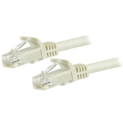 StarTech.com Cat6 patchkabel met snagless RJ45 connectors 5 m, wit, 5 m, Cat6, U/UTP (UTP), RJ-45, R