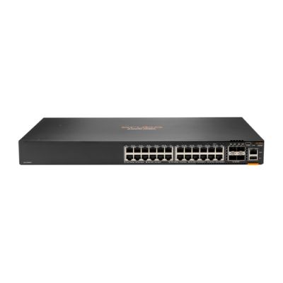Hewlett Packard Enterprise Aruba 6200F 24G 4SFP+ Managed L3 Gigabit Ethernet (10/100/1000) 1U Zwart