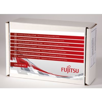 Fujitsu Scannerreinigingssets, Vochtige doekjes voor apparatuurreiniging, Scanner, Meerkleurig, fi-5