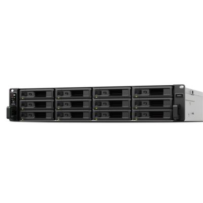 Synology SA SA3610, NAS, Rack (2U), Intel® Xeon®, D-1567, Zwart, Grijs