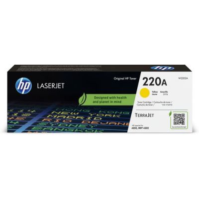 HP 220A originele LaserJet-tonercartridge, geel, 1800 pagina's, Geel, 1 stuk(s)