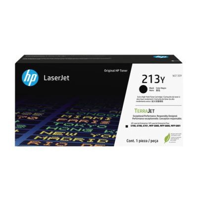 HP 213Y originele extra high-capacity LaserJet-tonercartridge, zwart, 18000 pagina's, Zwart, 1 stuk(
