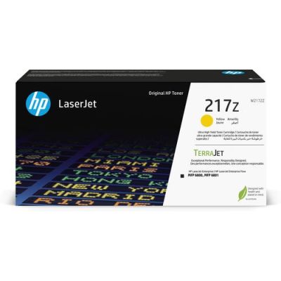 HP 217Z originele ultra high-capacity LaserJet-tonercartridge, geel, 24000 pagina's, Magenta, 1 stuk