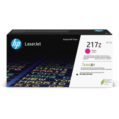 HP 217Z originele ultra high-capacity LaserJet-tonercartridge, magenta, 24000 pagina's, Geel, 1 stuk