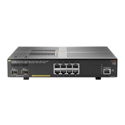 Hewlett Packard Enterprise Aruba 2930F 8G PoE+ 2SFP+ Managed L3 Gigabit Ethernet (10/100/1000)