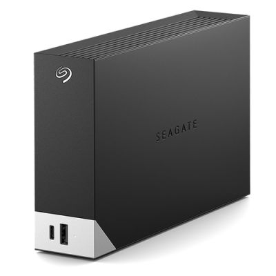 Seagate One Touch Hub, 8000 GB, 3.2 Gen 1 (3.1 Gen 1), Zwart, Grijs