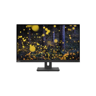 Lenovo ThinkVision E27q-20, 68,6 cm (27"), 2560 x 1440 Pixels, Quad HD, LED, 6 ms, Zwart