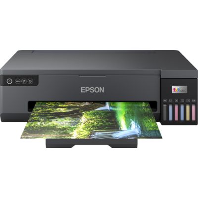Epson EcoTank ET-18100, Inkjet, 5760 x 1440 DPI, Printen zonder witranden, Wifi, Zwart