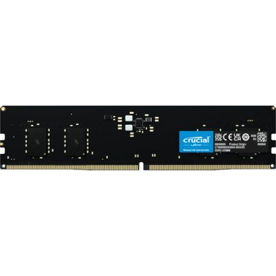 Crucial CT8G48C40U5T, 8 GB, 1 x 2 GB, DDR5, 4800 MHz