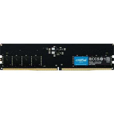 Crucial CT16G48C40U5T, 16 GB, 1 x 2 GB, DDR5, 4800 MHz