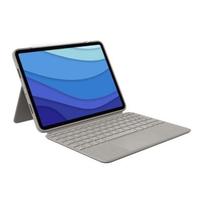 Logitech Combo Touch for iPad Pro 11-inch (1st, 2nd, and 3rd generation), QWERTY, UK International,