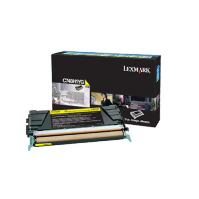 Lexmark C748H1YG, 10000 pagina's, Geel, 1 stuk(s)
