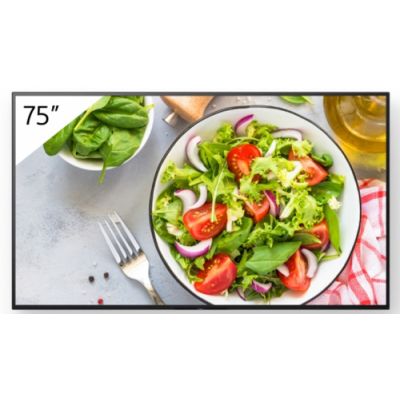 Sony FW-75BZ35L, Digitale signage flatscreen, 190,5 cm (75"), LCD, 3840 x 2160 Pixels, Wifi, 24/7