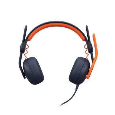 Logitech Zone Learn On Ear 3.5mm AUX, Bedraad, Onderwijs, 154,5 g, Headset, Blauw, Oranje