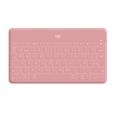 Logitech Keys-To-Go, Spaans, 1,7 cm, 1,2 mm, Apple, iPad, iPhone, Apple TV, Roze